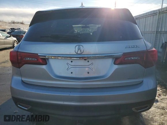 2015 Acura MDX with VIN 5FRYD4H24FB013864, listed as a Copart auction lot 87624775 with 162,893 mi miles and Salvage title. Bid and sale history available at DreamBid. Image 6.