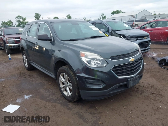 2017 Chevrolet Equinox LS z VIN 2GNALBEK4H1528438, wystawiony jako IAAI lot #42376091 z przebiegiem 105 781 mil mil oraz . Historia ofert i sprzedaży dostępna na DreamBid. Obrazek 1.