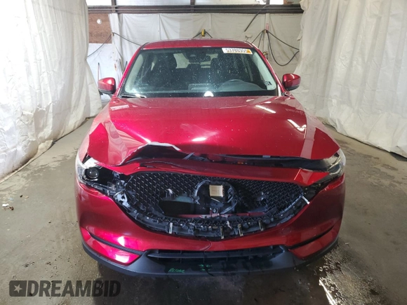2019 Mazda CX-5 Sport with VIN JM3KFBBMXK0520235, listed as a Copart auction lot 53780355 with 89,281 mi miles and Salvage Title. Bid and sale history available at DreamBid. Image 5.
