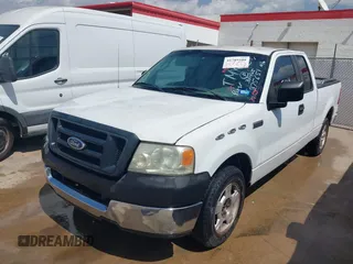 2005 Ford F-150 STX with VIN 1FTRX12W85NB75651, listed as a IAAI auction lot 41789580 with 235,133 mi miles. Bid and sale history available at carsss.com. Image 2.