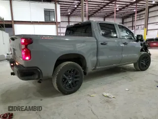 2024 Chevrolet Silverado 1500 Custom Trail Boss with VIN 3GCPDCEK2RG183022, listed as a Copart auction lot 82964444 with 21,314 mi miles and Salvage Title. Bid and sale history available at carsss.com. Image 3.