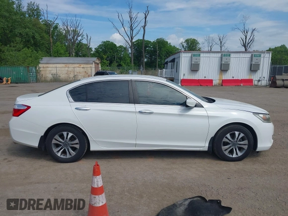 2014 Honda Accord LX with VIN 1HGCR2F39EA204914, listed as a IAAI auction lot 42187315 with 110,947 mi miles and . Bid and sale history available at DreamBid. Image 13.