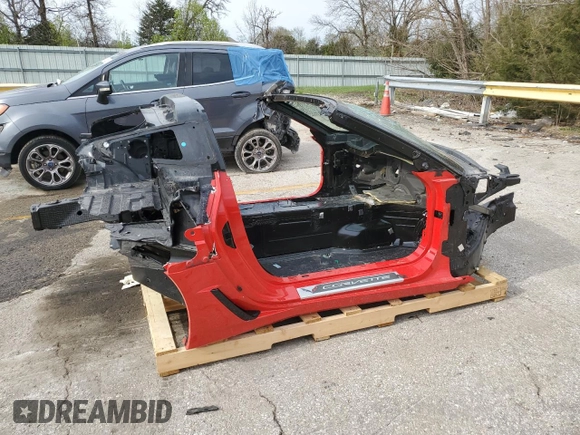 2016 Chevrolet Corvette Z06 1LZ with VIN 1G1YP2D61G5612934, listed as a Copart auction lot 51152545 with 0 mi miles and Salvage Title. Bid and sale history available at carsss.com. Image 3.