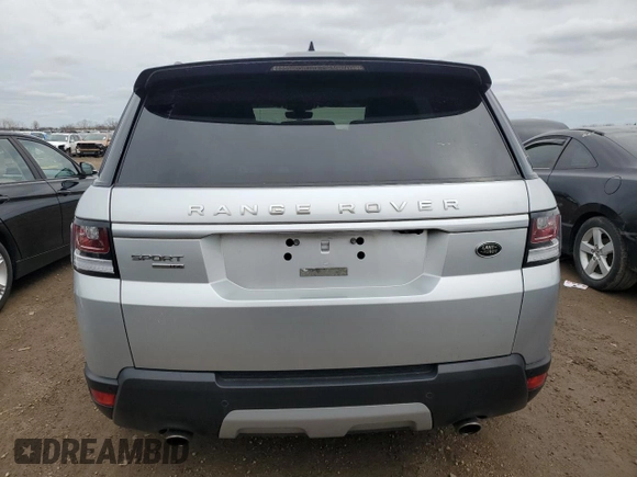 2017 Land Rover Range Rover Sport HSE with VIN SALWR2FV8HA173164, listed as a Copart auction lot 51867135 with 81,587 mi miles and Clean Title. Bid and sale history available at carsss.com. Image 6.