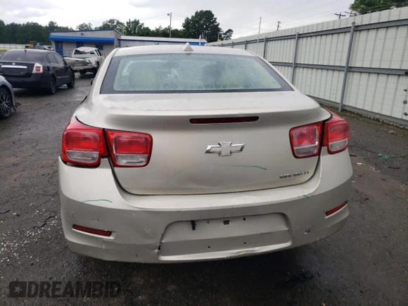 2013 Chevrolet Malibu LT with VIN 1G11C5SA0DF161300, listed as a Copart auction lot 54209625 with 191,549 mi miles and Salvage Title. Bid and sale history available at DreamBid. Image 6.