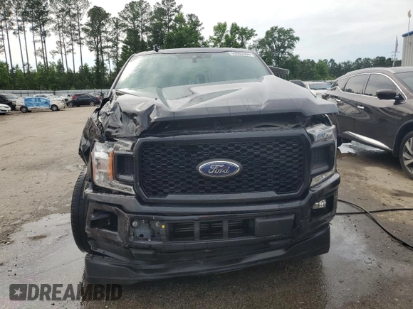 2020 Ford F-150 XL with VIN 1FTEW1CP1LFA46294, listed as a Copart auction lot 53963584 with 100,027 mi miles and Non Repairable. Bid and sale history available at carsss.com. Image 5.