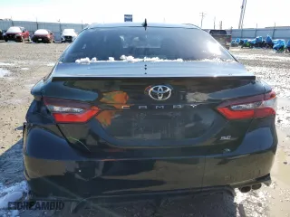 2021 Toyota Camry SE Nightshade with VIN 4T1G11AK8MU520412, listed as a Copart auction lot 49348005 with 61,322 mi miles and Salvage Title. Bid and sale history available at carsss.com. Image 6.
