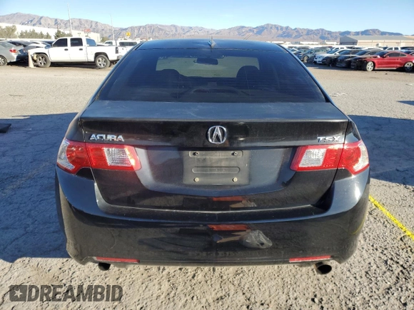 2009 Acura TSX with VIN JH4CU26649C004023, listed as a Copart auction lot 45837625 with 189,012 mi miles and Salvage Title. Bid and sale history available at carsss.com. Image 6.