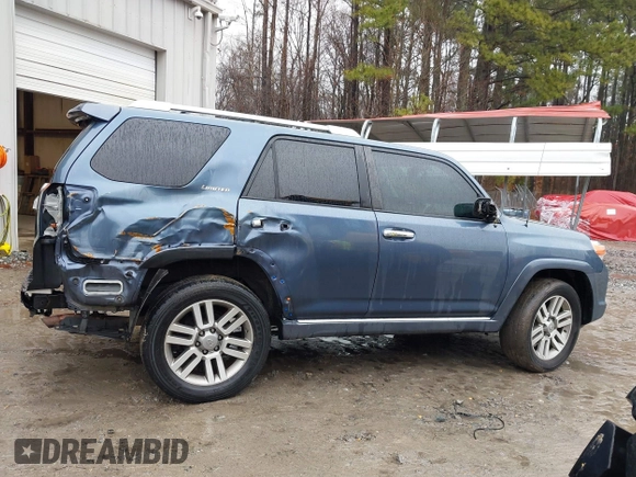 2010 Toyota 4Runner Trail with VIN JTEBU5JR8A5009035, listed as a IAAI auction lot 41551664 with 240,770 mi miles and . Bid and sale history available at DreamBid. Image 12.