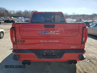 2021 GMC Sierra 1500 AT4 with VIN 3GTP9EED7MG285956, listed as a Copart auction lot 47226625 with 75,150 mi miles and Salvage Title. Bid and sale history available at carsss.com. Image 6.