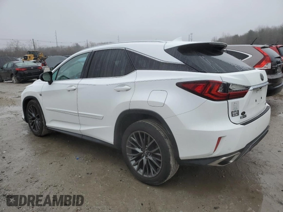 2018 Lexus RX 350 with VIN 2T2BZMCAXJC149187, listed as a Copart auction lot 84088384 with 89,310 mi miles and Salvage Title. Bid and sale history available at DreamBid. Image 2.