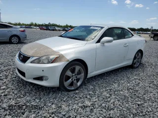 2010 Lexus IS with VIN JTHFE2C29A2504653, listed as a Copart auction lot 53067815 with Not Provided miles and Salvage Title. Bid and sale history available at carsss.com. Image 1.