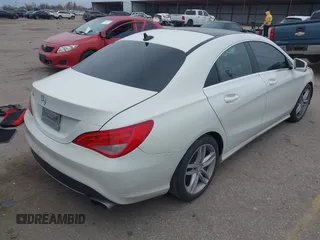 2016 Mercedes-Benz CLA with VIN WDDSJ4EB3GN322304, listed as a IAAI auction lot 41349459 with 159,347 mi miles. Bid and sale history available at carsss.com. Image 4.