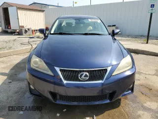 2012 Lexus IS 250 with VIN JTHCF5C23C5055442, listed as a Copart auction lot 58439585 with 104,121 mi miles and Salvage title. Bid and sale history available at DreamBid. Image 5.