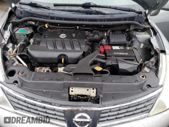 2008 Nissan Versa 1.8 S with VIN 3N1BC13E08L407167, listed as a Copart auction lot 49379525 with 177,572 mi miles and Salvage Title. Bid and sale history available at carsss.com. Image 11.