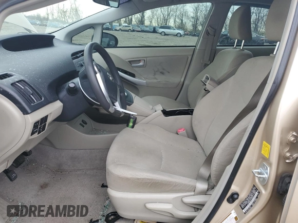 2010 Toyota Prius II with VIN JTDKN3DU7A1240697, listed as a Copart auction lot 50901915 with 125,344 mi miles and Salvage Title. Bid and sale history available at carsss.com. Image 7.