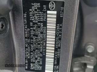 2020 Toyota Camry LE with VIN 4T1C11AK1LU903850, listed as a Copart auction lot 45966875 with 27,189 mi miles and Salvage Title. Bid and sale history available at carsss.com. Image 14.