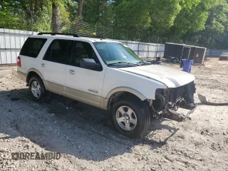 2008 Ford Expedition Eddie Bauer z VIN 1FMFU17518LA16767, wystawiony jako Copart lot #53428865 z przebiegiem 400 310 mil mil oraz Szkody całkowita. Historia ofert i sprzedaży dostępna na DreamBid. Obrazek 4.