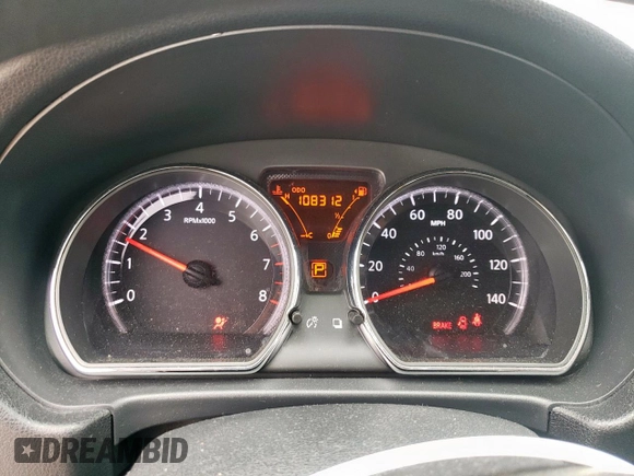 2016 Nissan Note S Plus with VIN 3N1CE2CP0GL365586, listed as a Copart auction lot 51807465 with 108,312 mi miles and Salvage Title. Bid and sale history available at DreamBid. Image 9.