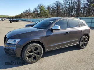 2014 Audi SQ5 Premium Plus with VIN WA1CGAFP0EA098235, listed as a Copart auction lot 54547225 with 104,473 mi miles and Salvage title. Bid and sale history available at DreamBid. Image 1.