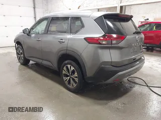 2022 Nissan Rogue SV with VIN 5N1BT3BB0NC671170, listed as a IAAI auction lot 41736425 with 52,757 mi miles. Bid and sale history available at carsss.com. Image 3.