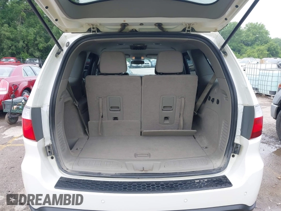 2012 Dodge Durango SXT with VIN 1C4RDJAG8CC336267, listed as a IAAI auction lot 42377138 with 179,555 mi miles and . Bid and sale history available at DreamBid. Image 17.