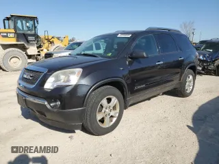 2008 GMC Acadia SLE1 with VIN 1GKEV13738J187752, listed as a Copart auction lot 52244035 with 183,651 mi miles and Clean Title. Bid and sale history available at carsss.com. Image 1.
