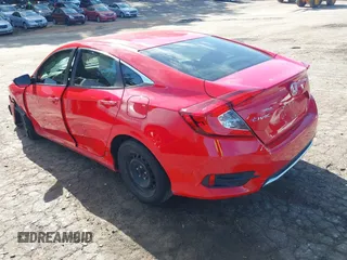 2020 Honda Civic Sedan LX with VIN 2HGFC2F62LH553713, listed as a IAAI auction lot 40249274 with 59,762 mi miles. Bid and sale history available at carsss.com. Image 3.