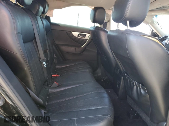 2016 Infiniti QX70 with VIN JN8CS1MU5GM671391, listed as a Copart auction lot 47544115 with 111,425 mi miles and Salvage title. Bid and sale history available at DreamBid. Image 11.