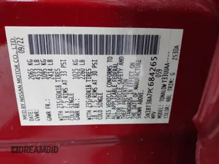 2023 Nissan Rogue SV z VIN 5N1BT3BA7PC684265, wystawiony jako IAAI lot #42083059 z przebiegiem 28 570 mil mil oraz . Historia ofert i sprzedaży dostępna na DreamBid. Obrazek 9.