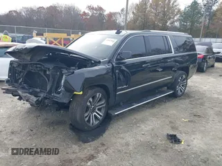 2019 GMC Yukon XL Denali with VIN 1GKS1HKJ9KR194167, listed as a IAAI auction lot 41092000 with 1 mi miles. Bid and sale history available at carsss.com. Image 2.
