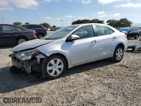 2016 Toyota Corolla L with VIN 2T1BURHE3GC621878, listed as a Copart auction lot 66572135 with 136,993 mi miles and Salvage title. Bid and sale history available at DreamBid. Image 1.
