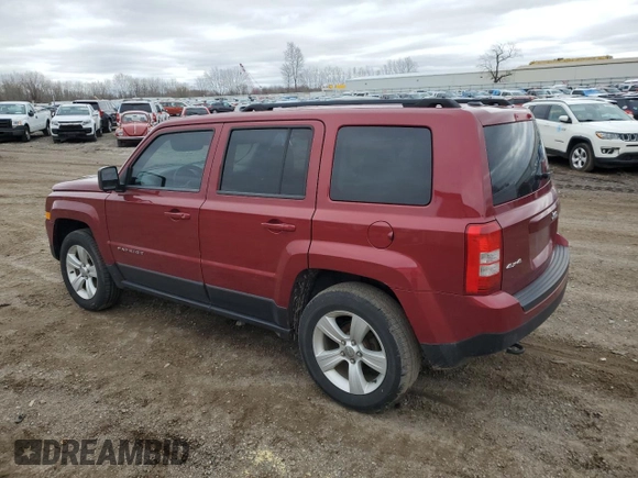 2014 Jeep Patriot Sport with VIN 1C4NJRBB1ED845705, listed as a Copart auction lot 51018015 with 140,516 mi miles and Clean Title. Bid and sale history available at carsss.com. Image 2.