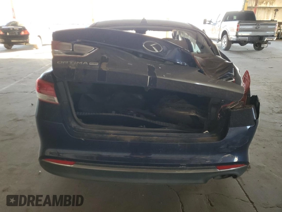 2016 Kia Optima LX with VIN 5XXGT4L33GG032811, listed as a Copart auction lot 88537825 with Not provided miles and Salvage title. Bid and sale history available at DreamBid. Image 6.