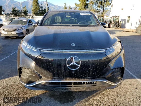 2023 Mercedes-Benz EQS 450 z VIN 4JGDM2EB6PA022693, wystawiony jako Copart lot #86565954 z przebiegiem 17 391 mil mil oraz Szkoda całkowita • Salvage title. Historia ofert i sprzedaży dostępna na DreamBid. Obrazek 5.