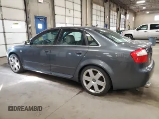 2005 Audi S4 z VIN WAUPL68E85A066495, wystawiony jako Copart lot #41601885 z przebiegiem Nie podano mil oraz Czysty tytuł • Clean title. Historia ofert i sprzedaży dostępna na DreamBid. Obrazek 2.