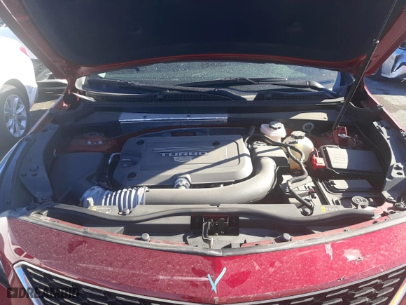 2023 Cadillac XT4 FWD Premium Luxury with VIN 1GYFZCR43PF158499, listed as a Copart auction lot 58021974 with 9,497 mi miles and Salvage Title. Bid and sale history available at carsss.com. Image 11.