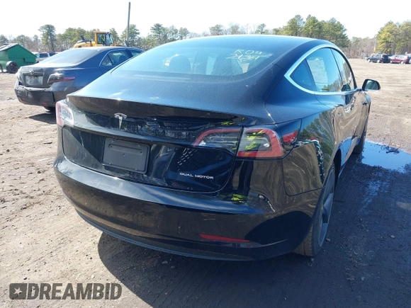 2020 Tesla Model 3 Long Range with VIN 5YJ3E1EB6LF600266, listed as a IAAI auction lot 41819374 with 28,406 mi miles. Bid and sale history available at carsss.com. Image 16.