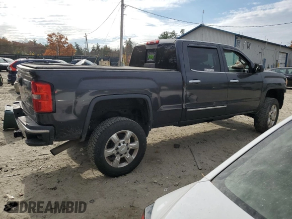 2015 GMC Sierra 2500HD SLT with VIN 1GT12ZEG1FF180216, listed as a Copart auction lot 77076384 with 67,751 mi miles and Salvage title. Bid and sale history available at DreamBid. Image 3.