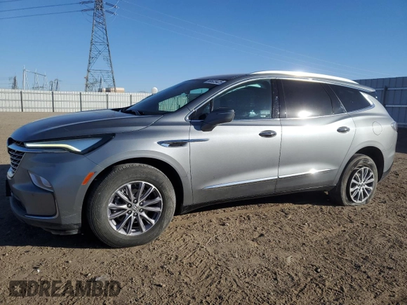 2023 Buick Enclave Essence with VIN 5GAEVAKW4PJ177722, listed as a Copart auction lot 88523425 with 47,246 mi miles and Salvage Title. Bid and sale history available at carsss.com. Image 1.