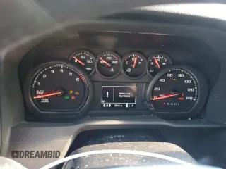 2024 Chevrolet Silverado 1500 Custom with VIN 3GCPDBEK4RG255834, listed as a Copart auction lot 52212395 with 8,945 mi miles and Salvage Title. Bid and sale history available at DreamBid. Image 9.