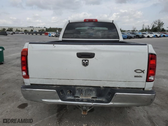 2005 Dodge Ram 1500 SLT with VIN 1D7HA18N05S368248, listed as a Copart auction lot 49901675 with 309,629 mi miles and Salvage Title. Bid and sale history available at carsss.com. Image 6.