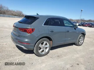 2020 Audi Q3 Premium Plus with VIN WA1BECF36L1121959, listed as a Copart auction lot 47744075 with 56,162 mi miles and Salvage Title. Bid and sale history available at carsss.com. Image 3.