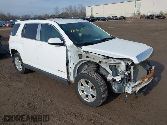 2012 GMC Terrain SLE-2 with VIN 2GKFLTEK9C6353074, listed as a IAAI auction lot 40973150 with 128,048 mi miles. Bid and sale history available at carsss.com. Image 1.