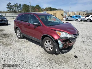 2011 Honda CR-V SE with VIN 5J6RE3H48BL008408, listed as a Copart auction lot 49843245 with 130,333 mi miles and Salvage Title. Bid and sale history available at carsss.com. Image 4.