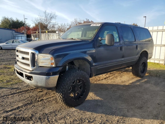 2005 Ford Excursion Special Serv with VIN 1FMSU41P35ED41981, listed as a Copart auction lot 83770674 with NaN miles and Clean Title. Bid and sale history available at carsss.com. Image 1.
