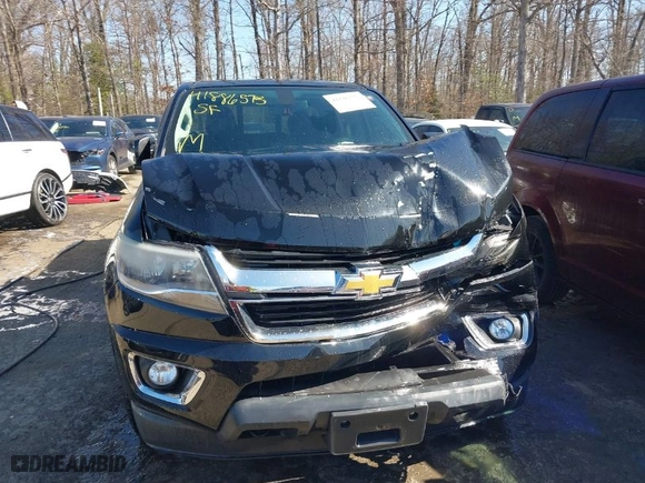 2016 Chevrolet Colorado 4WD LT with VIN 1GCGTCE37G1249281, listed as a IAAI auction lot 41886575 with 59,726 mi miles. Bid and sale history available at carsss.com. Image 12.
