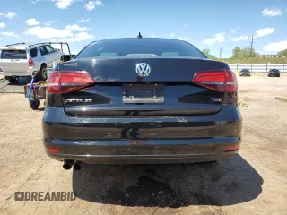 2017 Volkswagen Jetta SE with VIN 3VWDB7AJ4HM204110, listed as a Copart auction lot 57890655 with 82,817 mi miles and Salvage title. Bid and sale history available at DreamBid. Image 6.