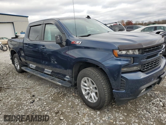 2021 Chevrolet Silverado 1500 RST with VIN 1GCUYEED7MZ273974, listed as a Copart auction lot 81060014 with 102,210 mi miles and Salvage Title. Bid and sale history available at carsss.com. Image 4.