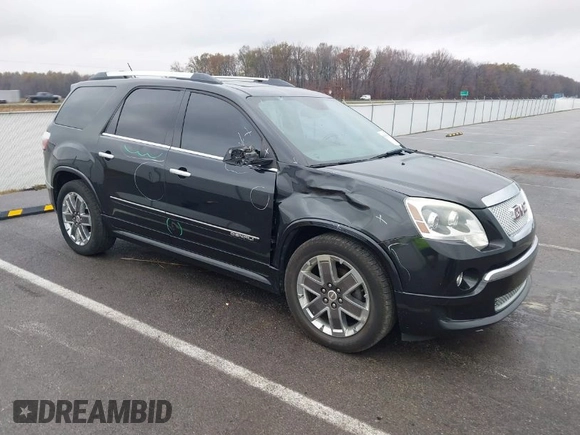 2012 GMC Acadia Denali with VIN 1GKKVTED1CJ330479, listed as a IAAI auction lot 40865663 with 215,430 mi miles. Bid and sale history available at carsss.com. Image 1.